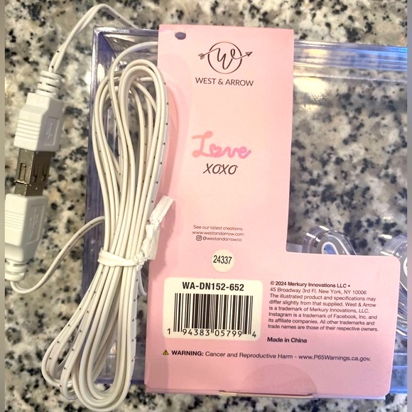 Love LED Acrylic Box Decor - Picture 6 of 9